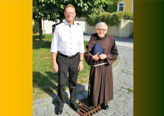 P. Benno und Dresdens ehemaliger Bürgermeister, Dr. Herbert Wagner