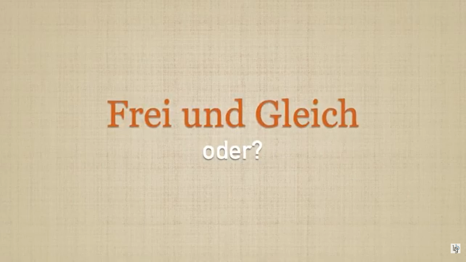 frei und gleich, oder? / wertvoll und tatkräftig / Bundesgymnasiums Babenbergerring, Wr. Neustadt