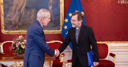 Administrator Grünwidl bei Bundespräsident Van der Bellen